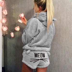 Soft & Fluffy Kitty Cat PJ set